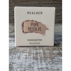 RealHer Pure Resolve Highlighter 4 g | NEW! | Discontinued HTF Rare